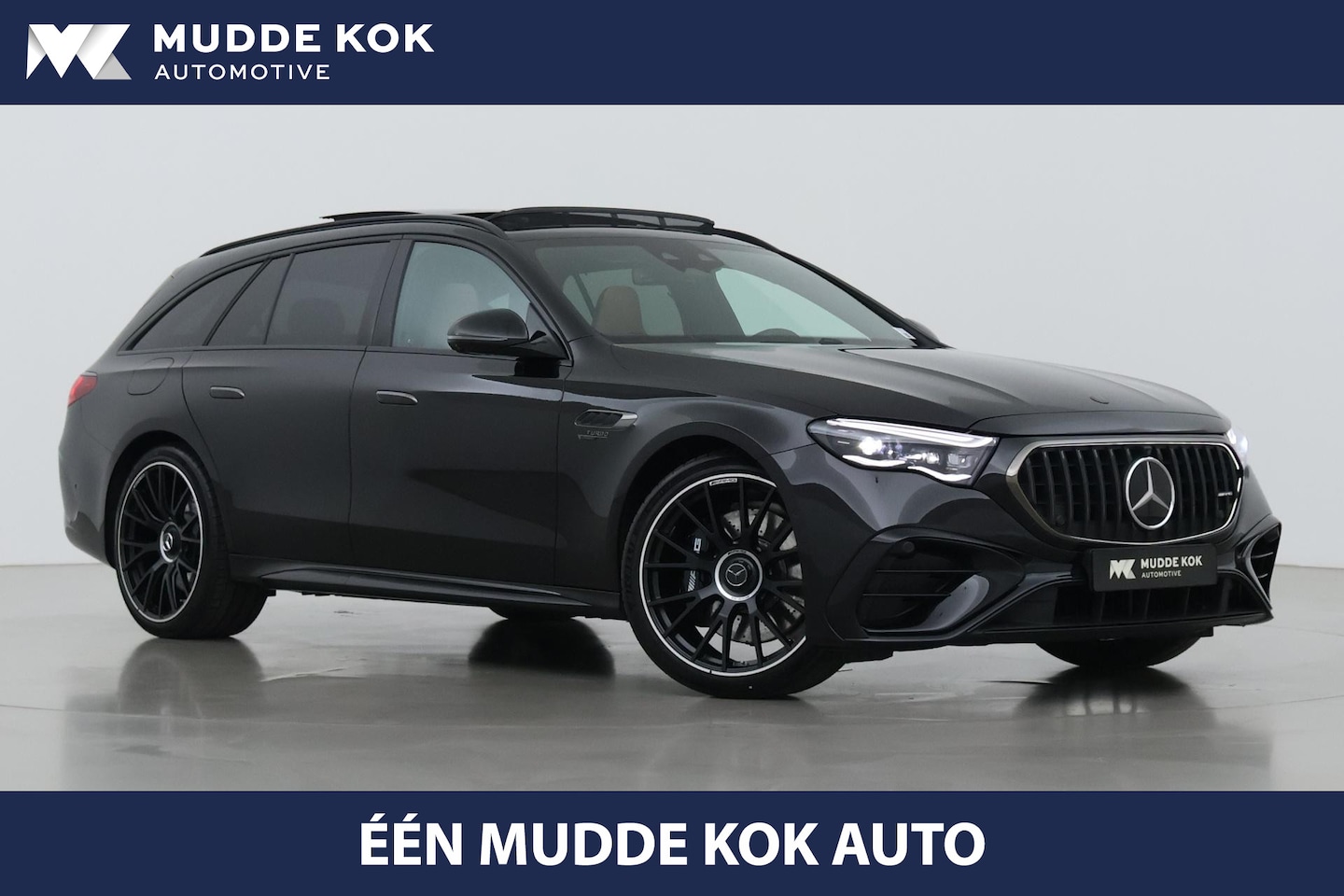 Mercedes-Benz E-klasse - 53 AMG 4MATIC+ | Nightpakket | Panoramadak | Burmester | Stoelverwarming+ventilatie | Head - AutoWereld.nl