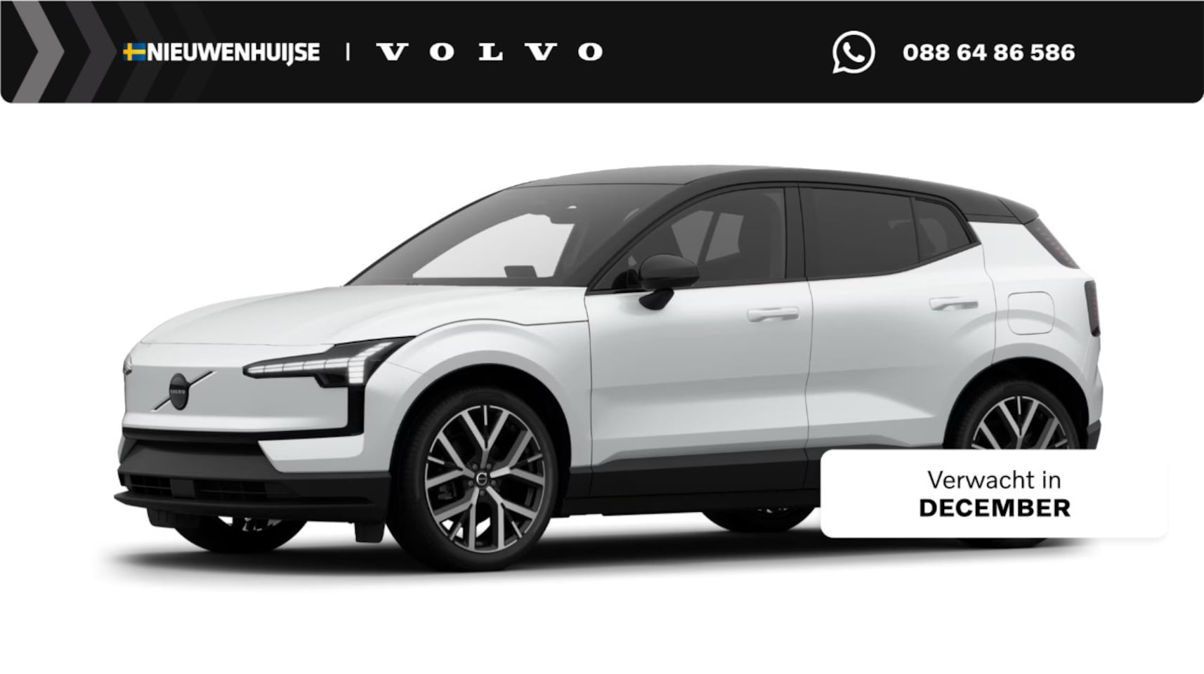 Volvo EX30 - P5 Long Range Plus Black Edition Europa 69 kWh | Google | Adaptieve Cruise Control | Stoel - AutoWereld.nl