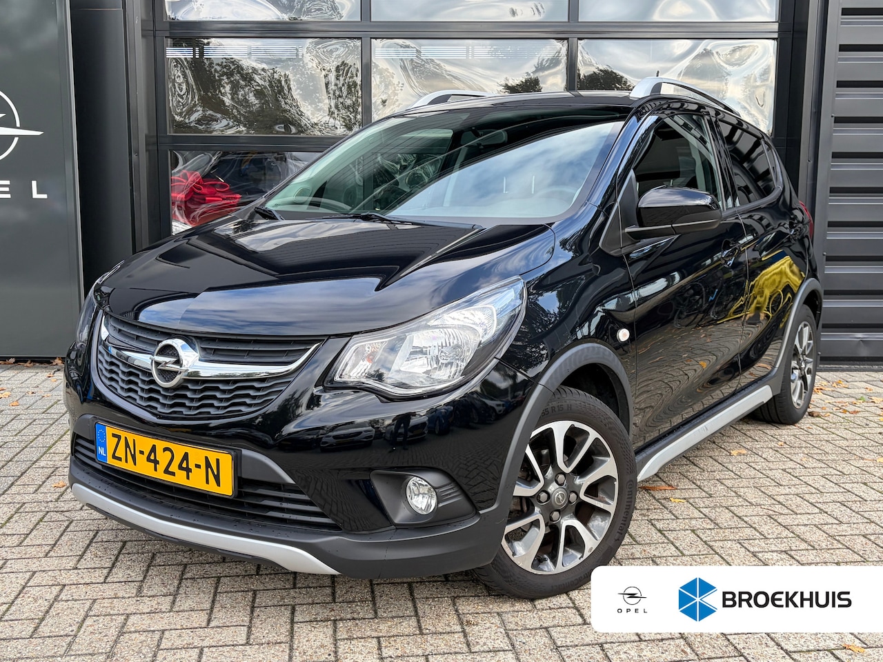 Opel Karl - 1.0 Rocks 75 PK Online Edition | NAVIGATIE + APPLE CARPLAY/ANDROID AUTO| PARKEERSENSOREN A - AutoWereld.nl