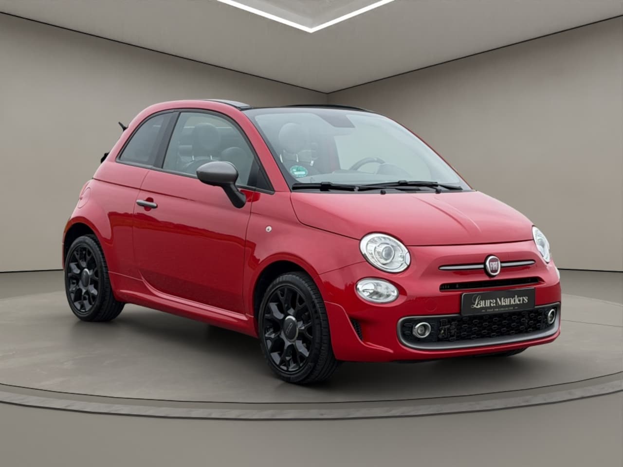 Fiat 500 C - 0.9 TwinAir T Sport 2018 ROOD | Cabrio | Display | Benzine - AutoWereld.nl