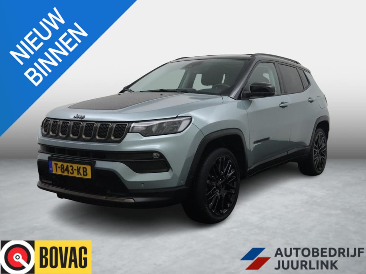 Jeep Compass - 4xe 240pk Plug-in Hybrid Upland Pano/Camera/Nav/ Ad.Cruise/Alpine.Audio/Winterpack/El.Klep - AutoWereld.nl