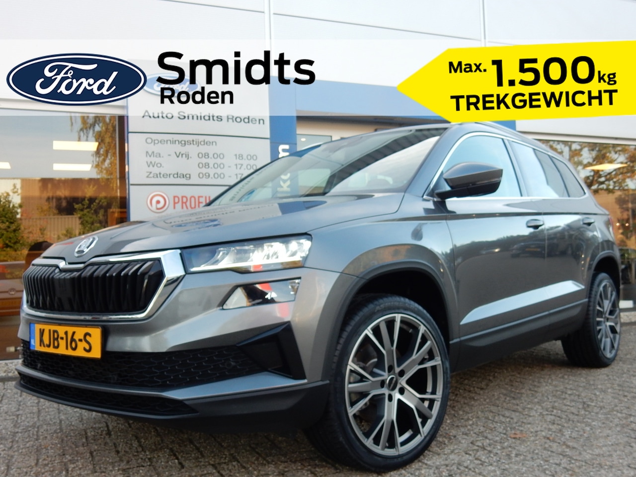 Skoda Karoq - 1.5 TSI ACT Business Edition | 19-inch GMP | Camera | Navi | Clima | Cruise | Apple Carpla - AutoWereld.nl