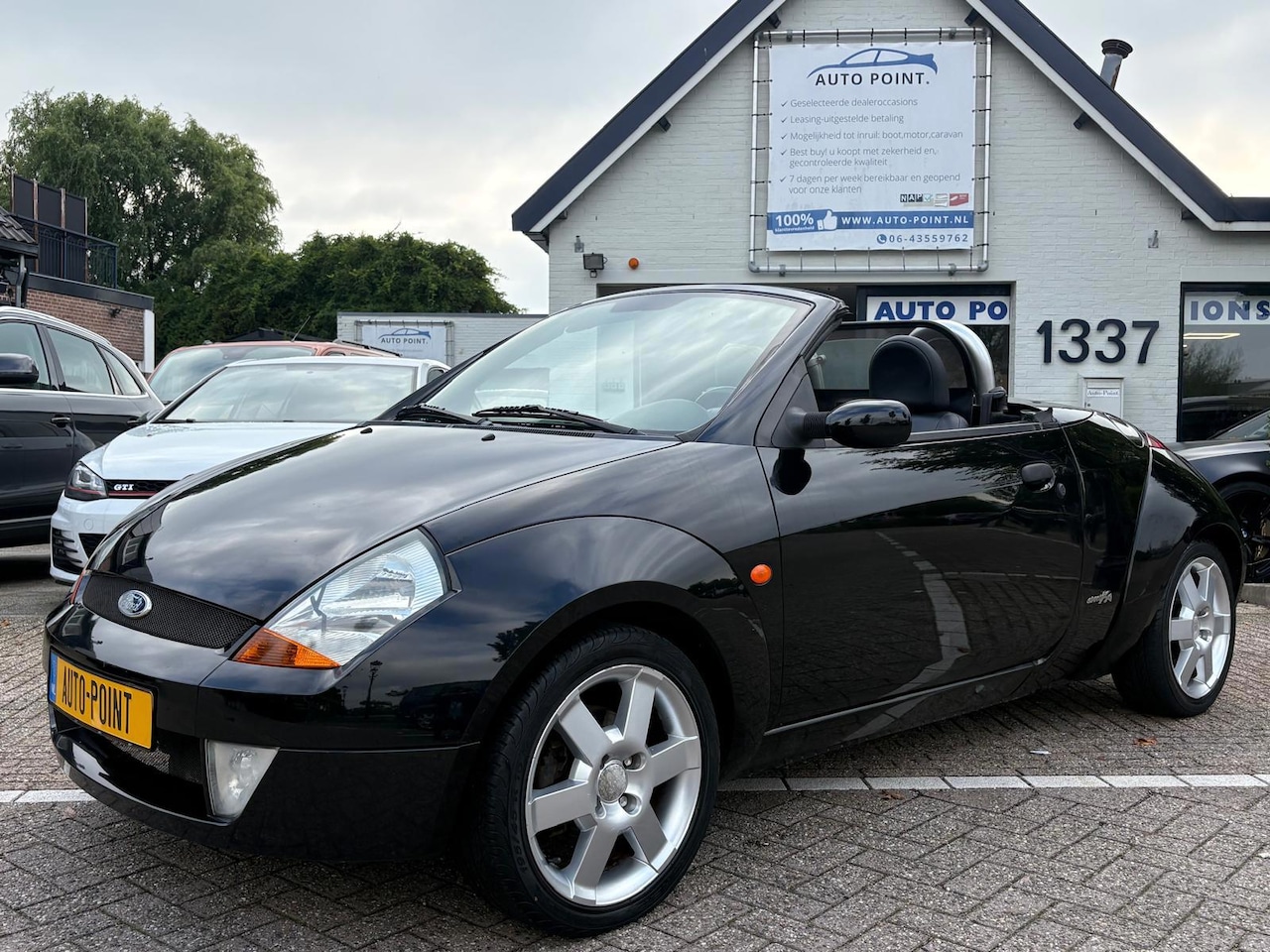 Ford Streetka - 1.6 CABRIOLET/LEDER/STOELVERWARMING/APK - AutoWereld.nl