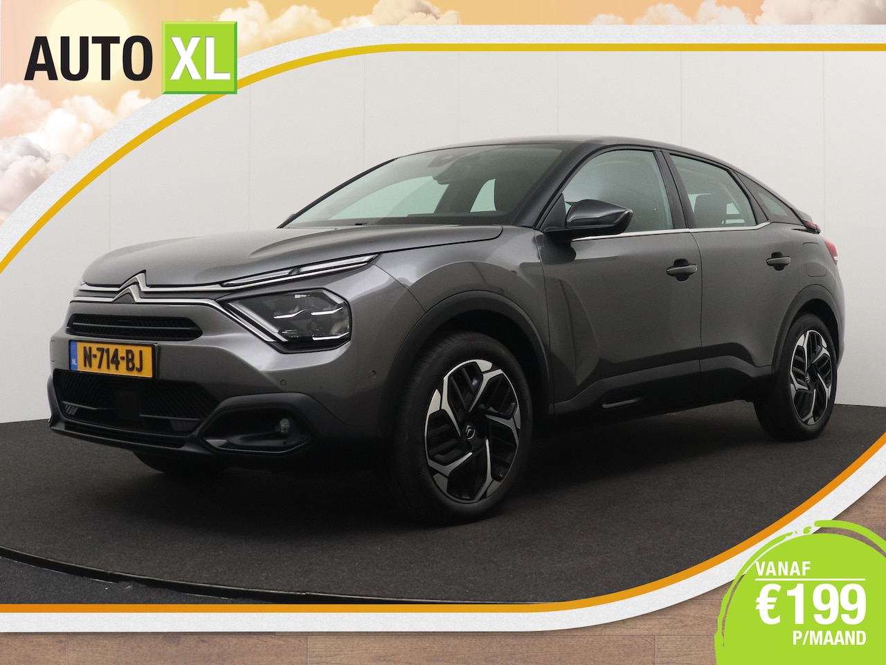 Citroën C4 - 1.2T 131 PK Aut. Business Plus Head-Up Display Half-Leder Camera - AutoWereld.nl