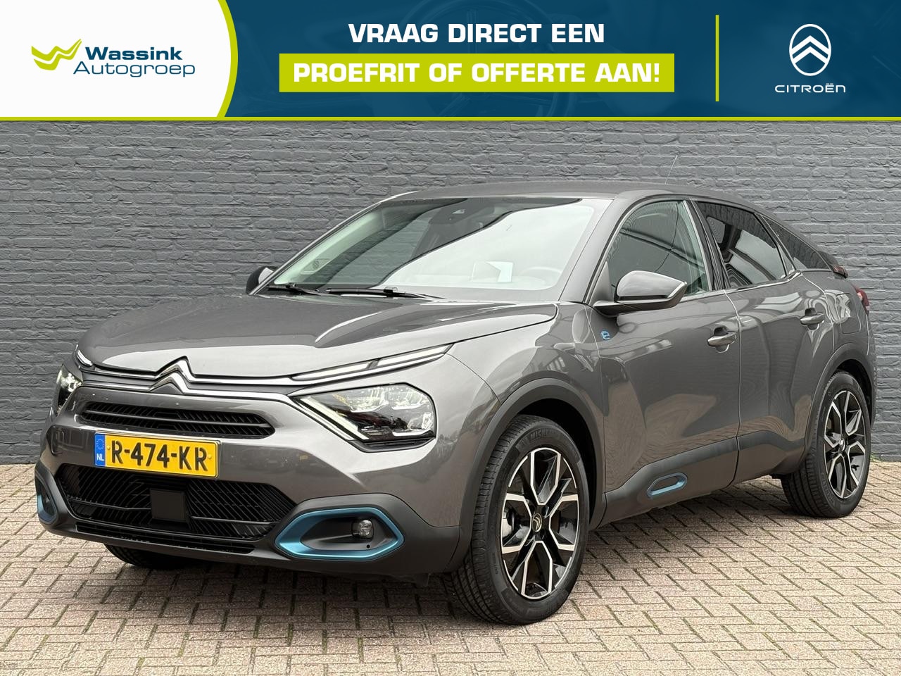 Citroën Ë-C4 - Feel Pack 50 kWh | 1e Eigenaar | Dealeronderhouden | Cruise Control | Lane Assist | Head-u - AutoWereld.nl