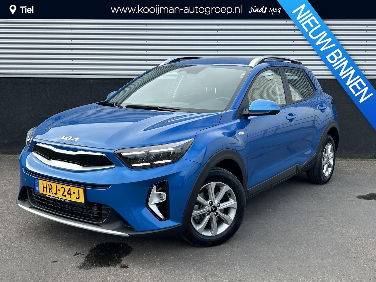 Kia Stonic - 1.0 T-GDi MHEV DynamicLine NL-auto, Parkeersensoren, Navigatie, Climate control, Apple Car - AutoWereld.nl