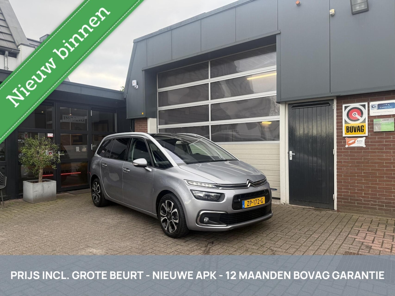 Citroën Grand C4 SpaceTourer - 1.2 THP 130PK 7P NWE D-RIEM/TH/CARPLAY *ALL-IN PRIJS* - AutoWereld.nl