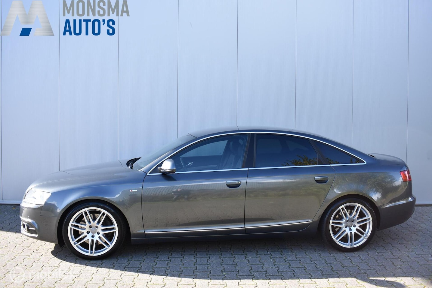 Audi A6 Limousine - 3.0 TFSI quattro 3x S-Line Daytona 19" LMV Leder Clima Cruise Navi Xenon PDC - AutoWereld.nl