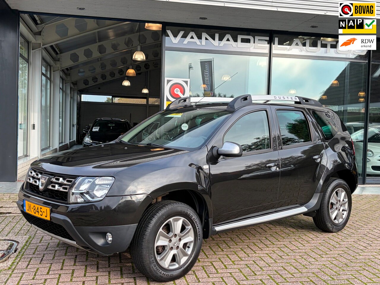 Dacia Duster - 1.2 TCe 4x2 Prestige Leer Navi Cruise Airco Trekhaak Dealeronderhouden! - AutoWereld.nl