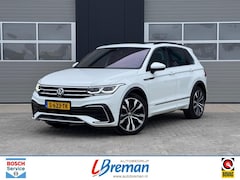 Volkswagen Tiguan - 1.5 TSI R-LINE DSG Leder Panodak HenK Trekhaak NL-auto 1e Eig