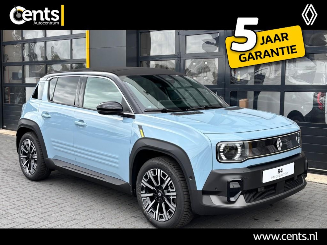 Renault 4 - Iconic 150 pk PleinSud Comfort Range 52 kWh Harman Kardon Pack Advanced Driving Assist - AutoWereld.nl