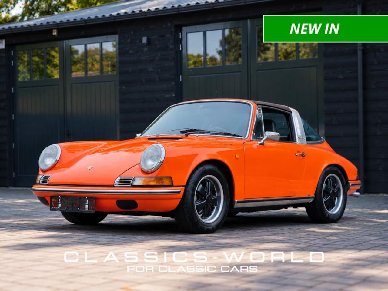Porsche 911 Targa - T 2.2 Targa – Blood Orange – Restored! - AutoWereld.nl