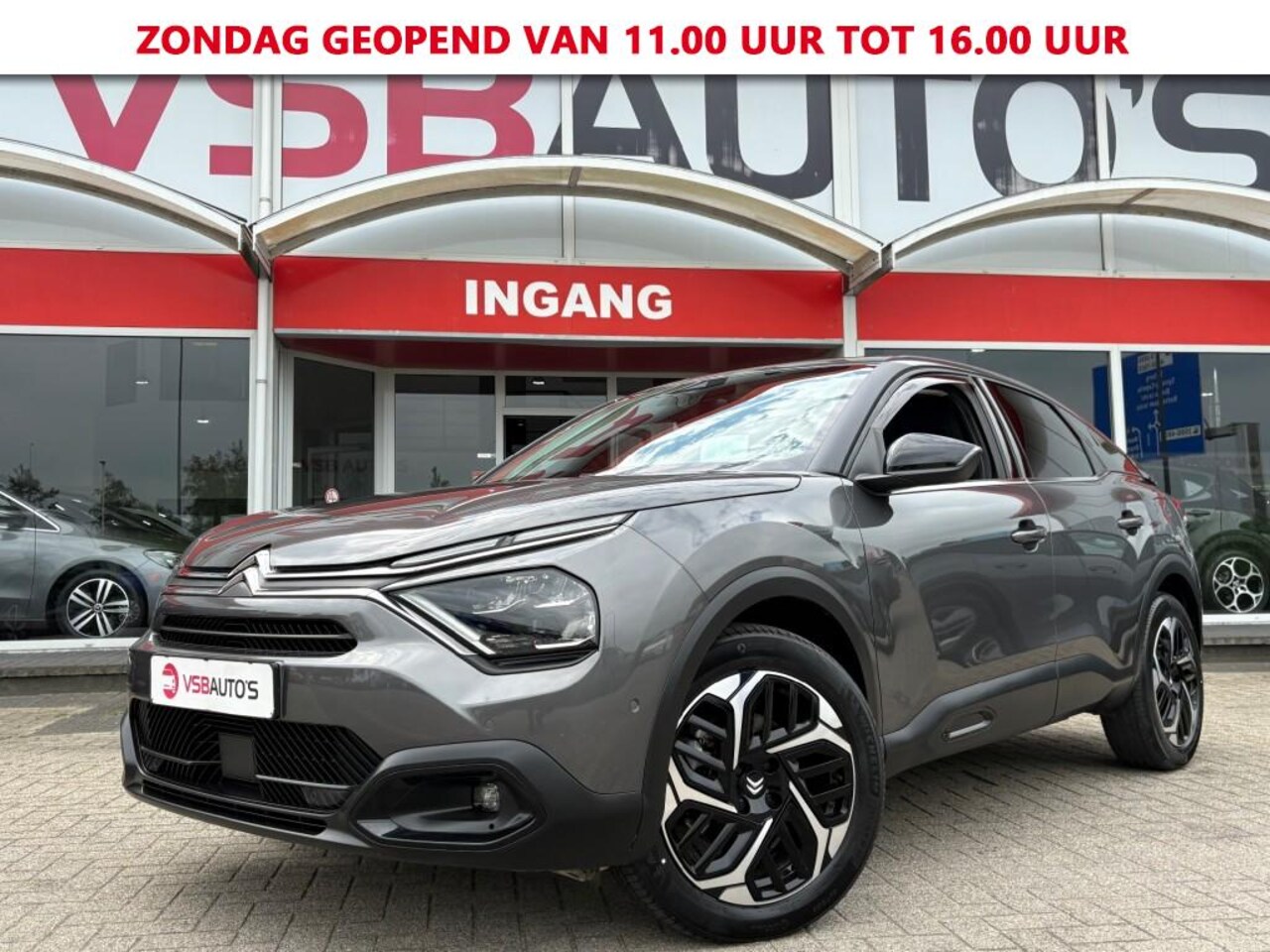 Citroën C4 - 1.2 PURETECH SHINE 130PK AUT. LED LEER NAVI CAMERA CARPLAY AIRCO LMV PDC - AutoWereld.nl