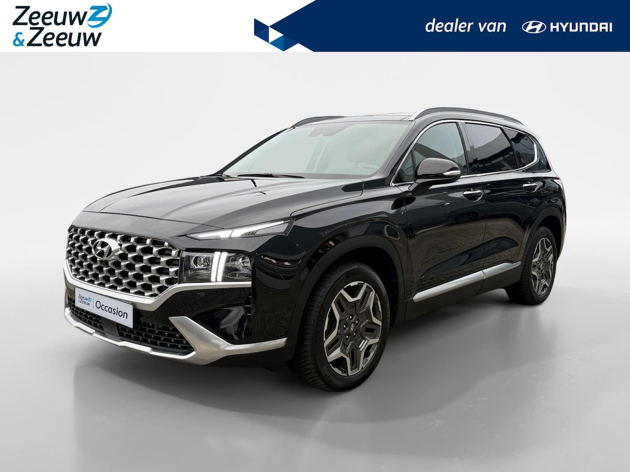 Hyundai Santa Fe - 1.6 T-GDI PHEV Premium Sky 7-persoons | Zeer compleet | Zeer nette auto | Open dak | 360 g - AutoWereld.nl