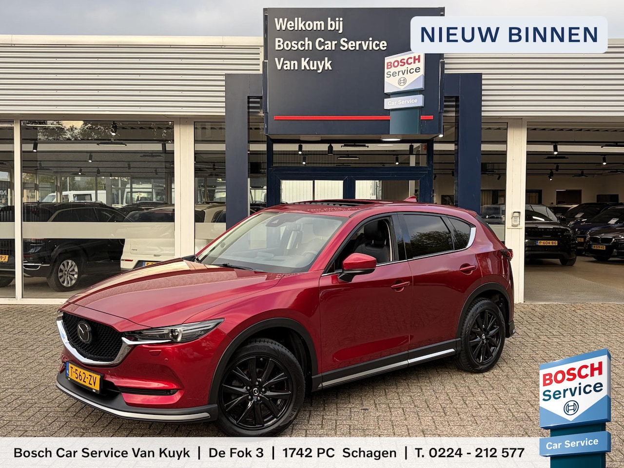 Mazda CX-5 - 2.5 SkyActiv-G 194 GT-M 4WD / Automaat / 2000 KG-Trekgewicht / Vol-Leder / Schuif-Kantelda - AutoWereld.nl