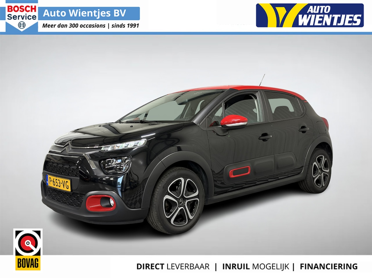 Citroën C3 - 1.2 PureTech | Feel 5-Drs | Airco | Cruise | Navi | Carplay - AutoWereld.nl
