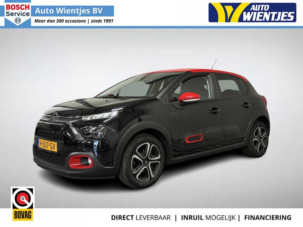 Citroën C3 - 1.2 PureTech | Feel 5-Drs | Airco | Cruise | Navi | Carplay - AutoWereld.nl