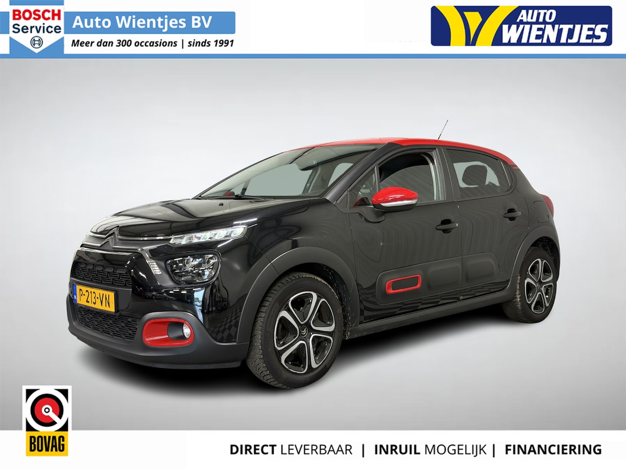 Citroën C3 - 1.2 PureTech | Feel 5-Drs | Airco | Cruise | Navi | Carplay - AutoWereld.nl