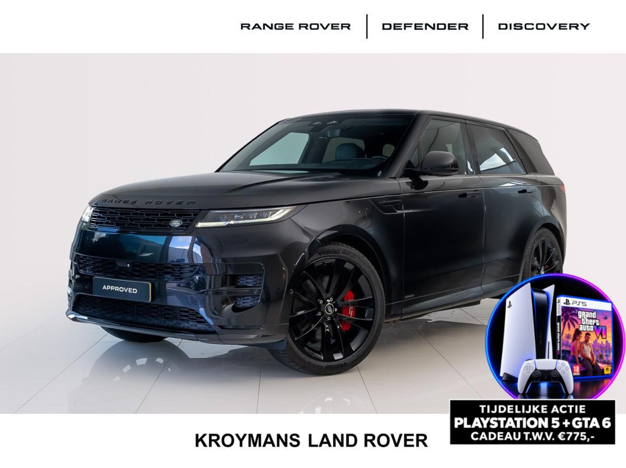 Land Rover Range Rover Sport - 3.0 P550e Autobiography PHEV | Trekhaak | Koelbox | Carbon - AutoWereld.nl