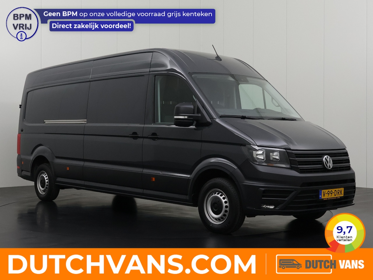 Volkswagen Crafter - 2.0TDI 140PK DSG Automaat L4H3 Highline | Navigatie | Camera | Multimedia | Airco | Cruise - AutoWereld.nl