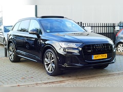 Audi Q7 - 55 TFSI e quattro Pro Line S-Line. Panodak, Luchtvering, 21"LMV, B&O, Leer, Camera,