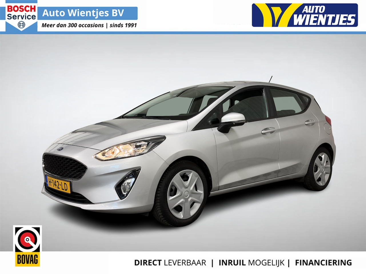 Ford Fiesta - 1.0 EcoBoost | Connected 5-Drs | Airco | Cruise | Navi | Carplay - AutoWereld.nl