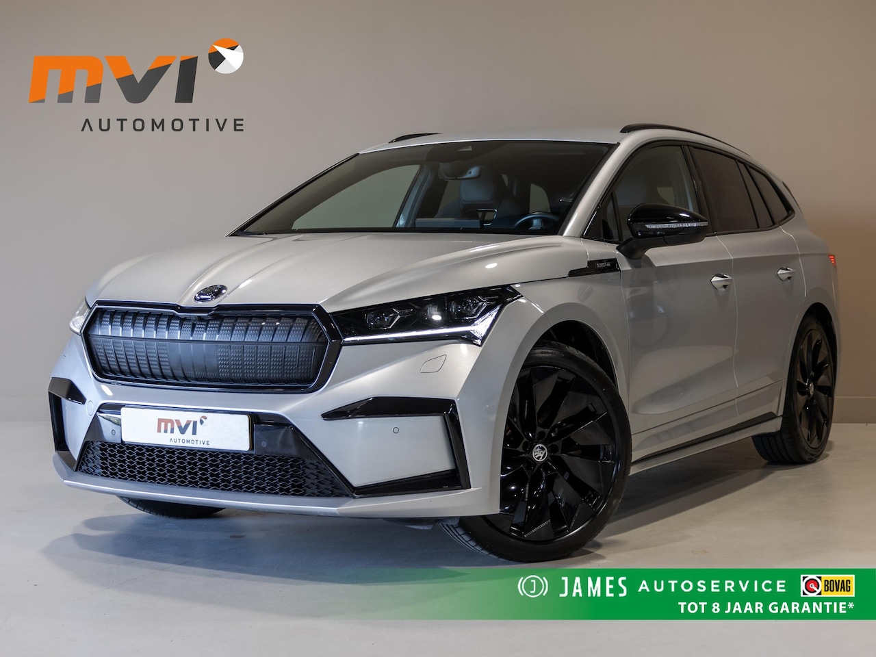 Skoda Enyaq iV - 60 Sportline SOH 88% / 180pk / NAP / Achteruitrij camera / Dodehoek herkenning / - AutoWereld.nl