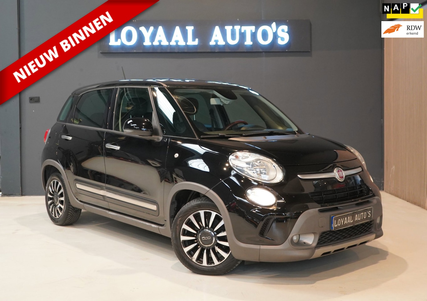 Fiat 500 L - 0.9 TwinAir Trekking | AIRCO | NAVI | CRUISE | ELEK. RAMEN | APK - AutoWereld.nl