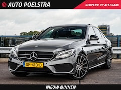 Mercedes-Benz C-klasse - 180 AMG Night Edition | Panoramadak | Burmester | Memory | 360 Camera | Leder | LED | Sfee