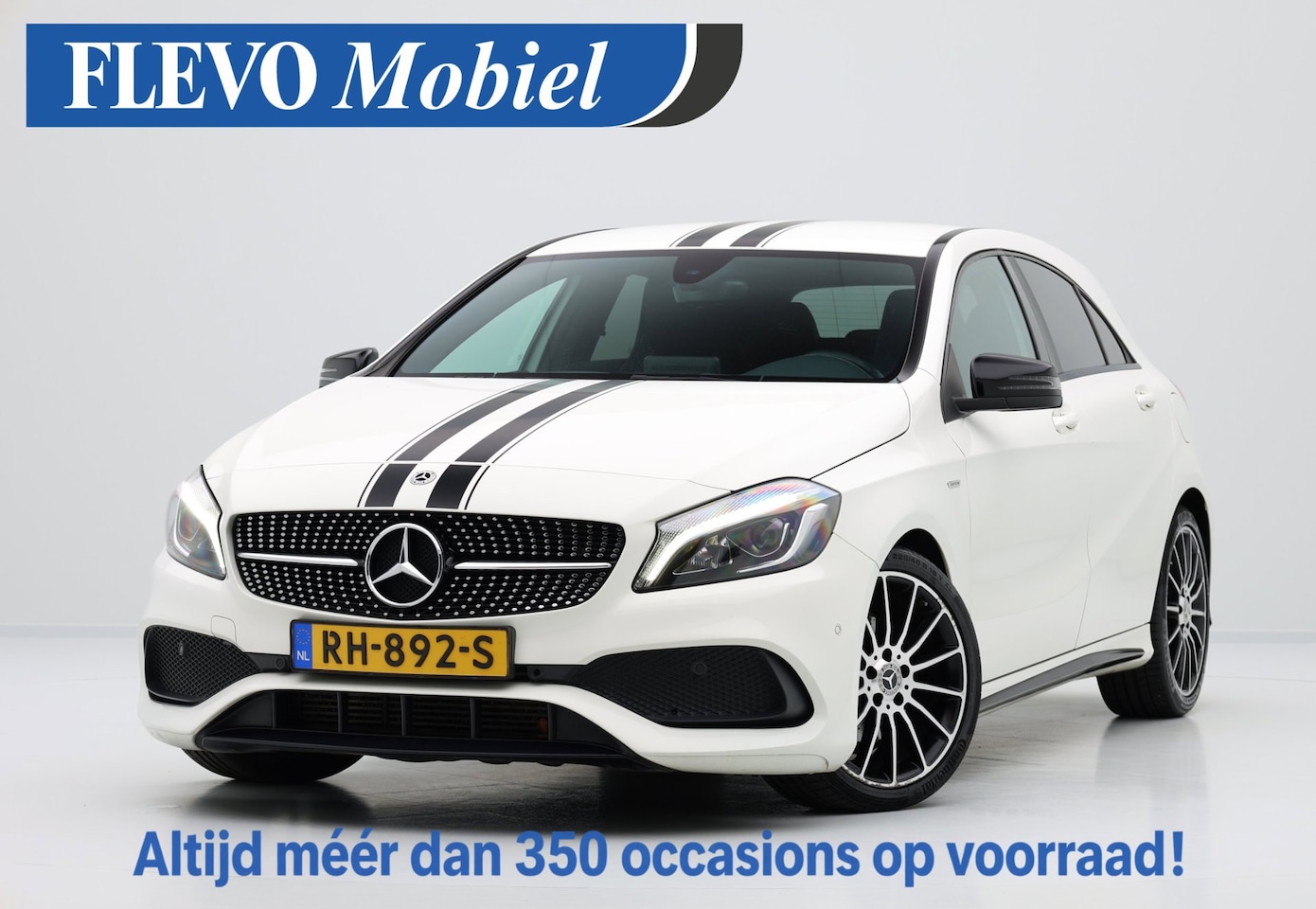 Mercedes-Benz A-klasse - 160 LED|Half Leder|Sporstoelen|Cam|LMV - AutoWereld.nl