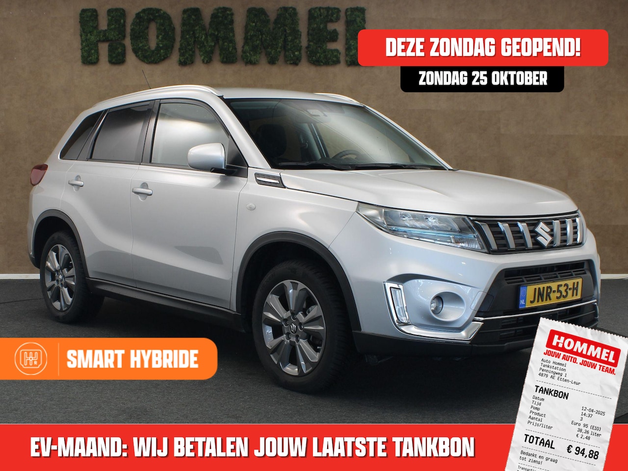 Suzuki Vitara - 1.4 Boosterjet Select Smart Hybrid - APPLE CARPLAY/ANDROID AUTO - VOORSTOELEN VERWARMD - C - AutoWereld.nl