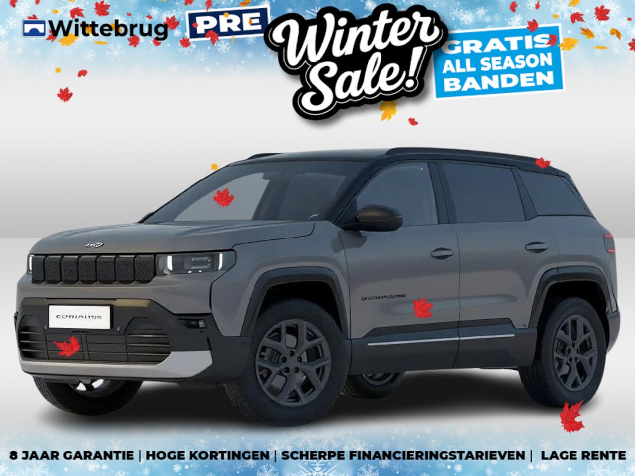 Jeep Compass - 1.2 e-Hybrid First Edition DIRECT RIJDEN - RIJKLAAR - PREMIUM PACK - 8 JAAR GARANTIE - AutoWereld.nl