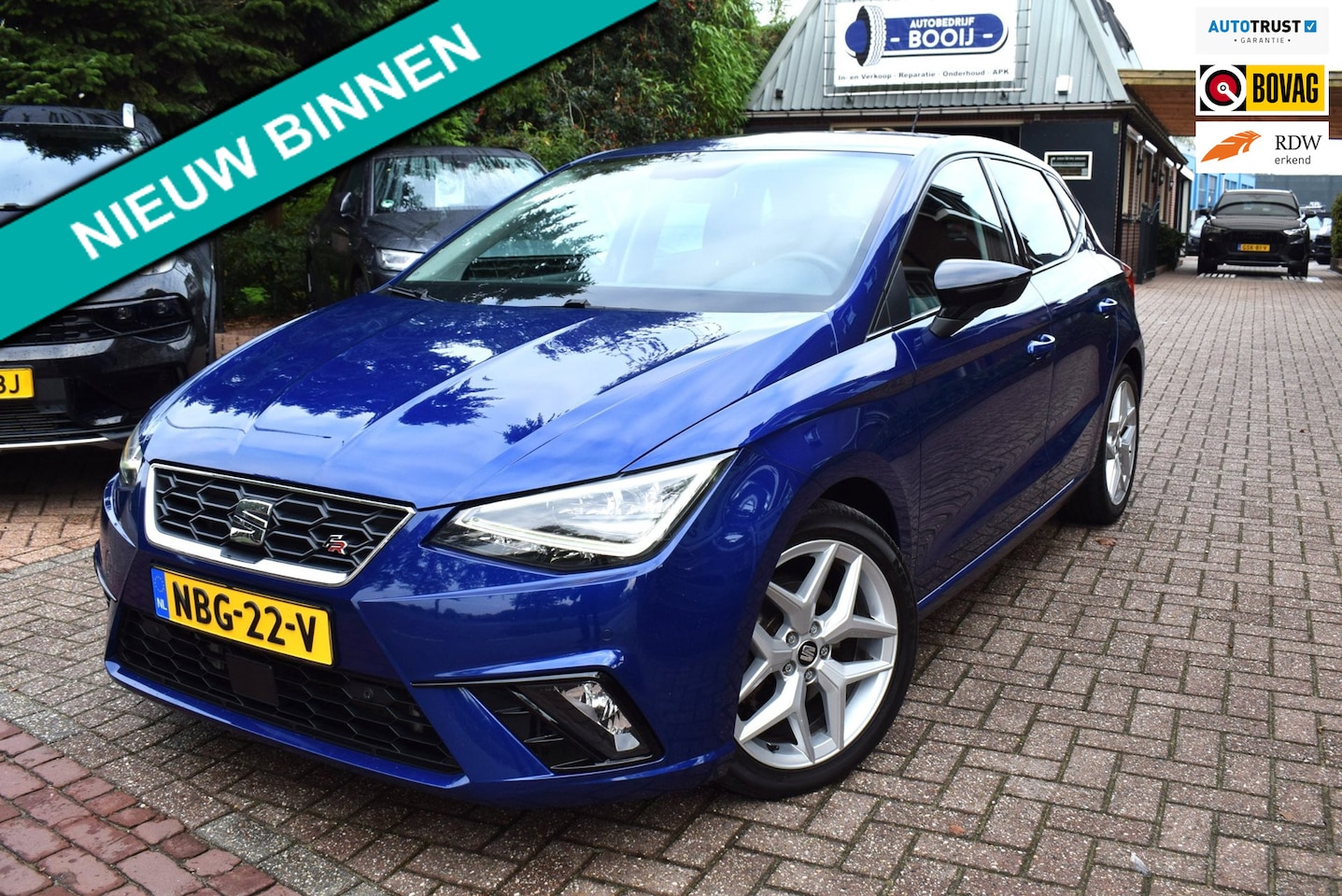 SEAT Ibiza - 116 PK TSI FR Business Intense ADAP CRUISE/AIRCO-ECC/NAVI/CARPLAY/XENON LED/CAMERA/BLUETOO - AutoWereld.nl