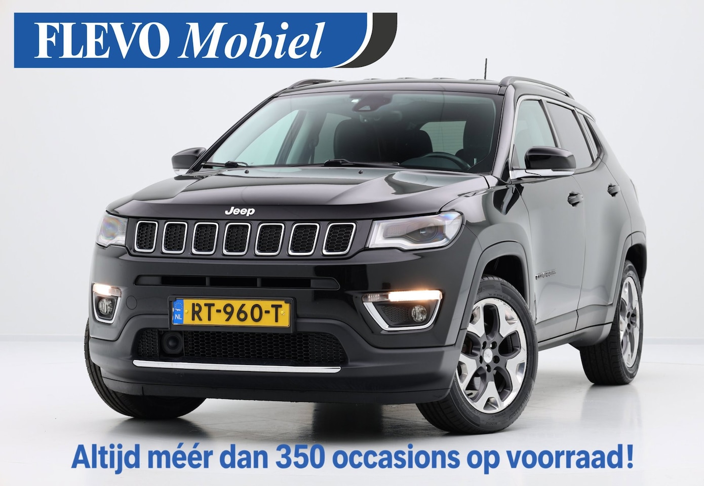 Jeep Compass - 1.4 MultiAir Opening Edition Plus Leder|Clima|LMV|Navi - AutoWereld.nl