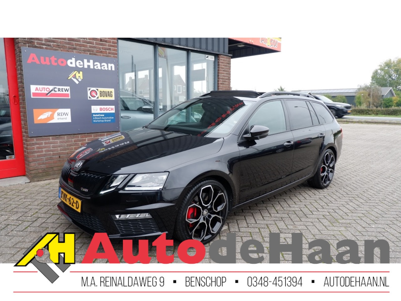Skoda Octavia Combi - RS 245 Pano/Canton/ACC/AHK/Keyless/Clima/LED - AutoWereld.nl