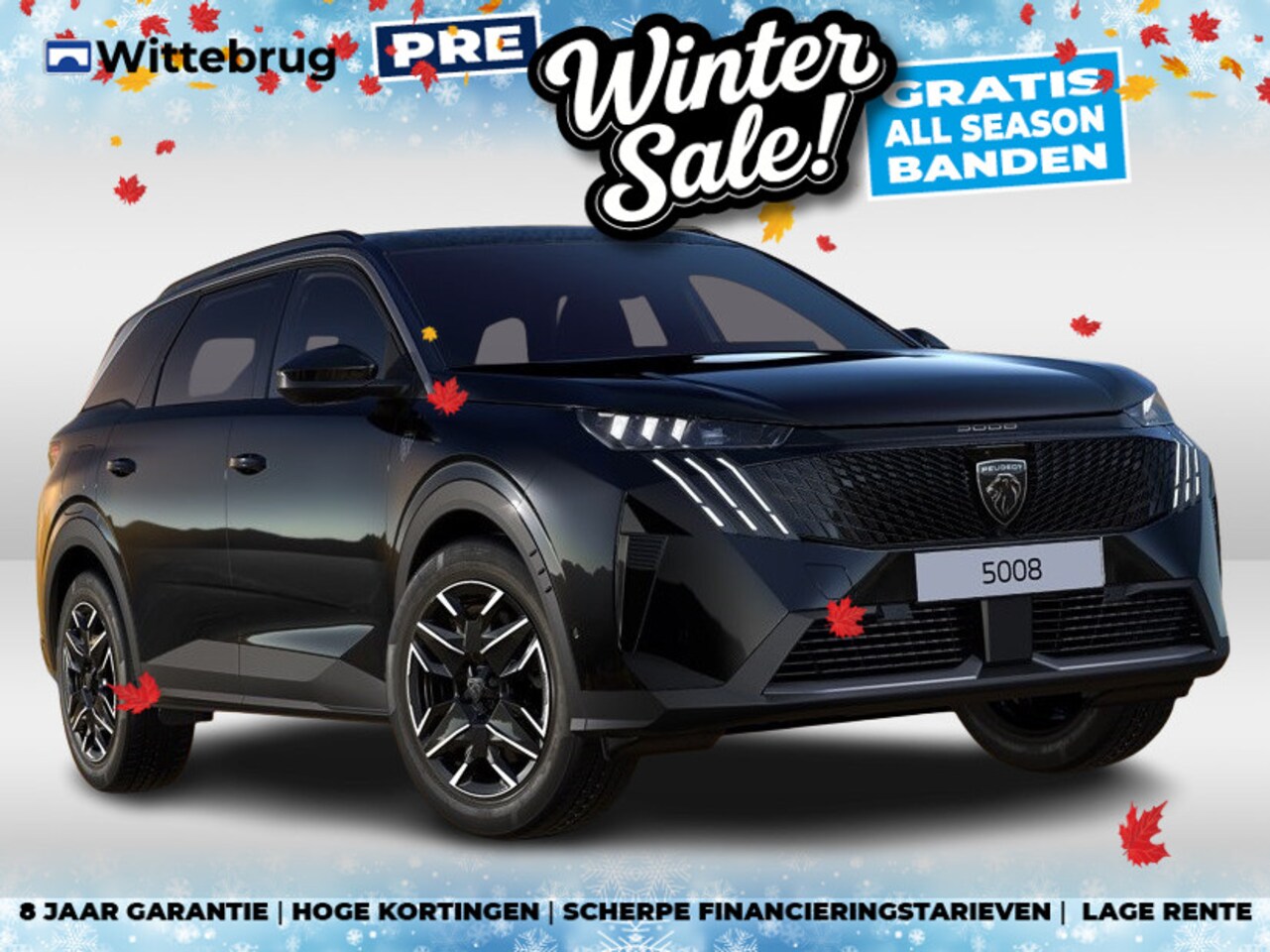 Peugeot 5008 - 1.6 Plug-in Hybrid 225PK GT DIRECT RIJDEN - RIJKLAAR - LEDER - PANORAMADAK - 8 JAAR GARANT - AutoWereld.nl
