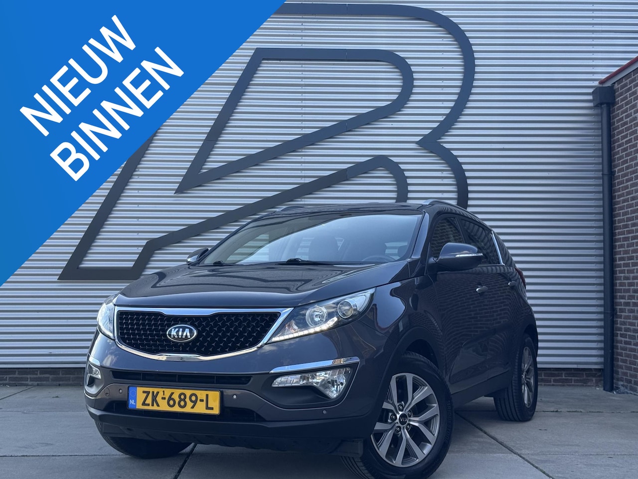 Kia Sportage - 1.6 GDI DynamicPlusLine Navi|Trekhaak|Clima|Cruise|Stoelverwarming|PDC V+A|Leder|APK tot 0 - AutoWereld.nl
