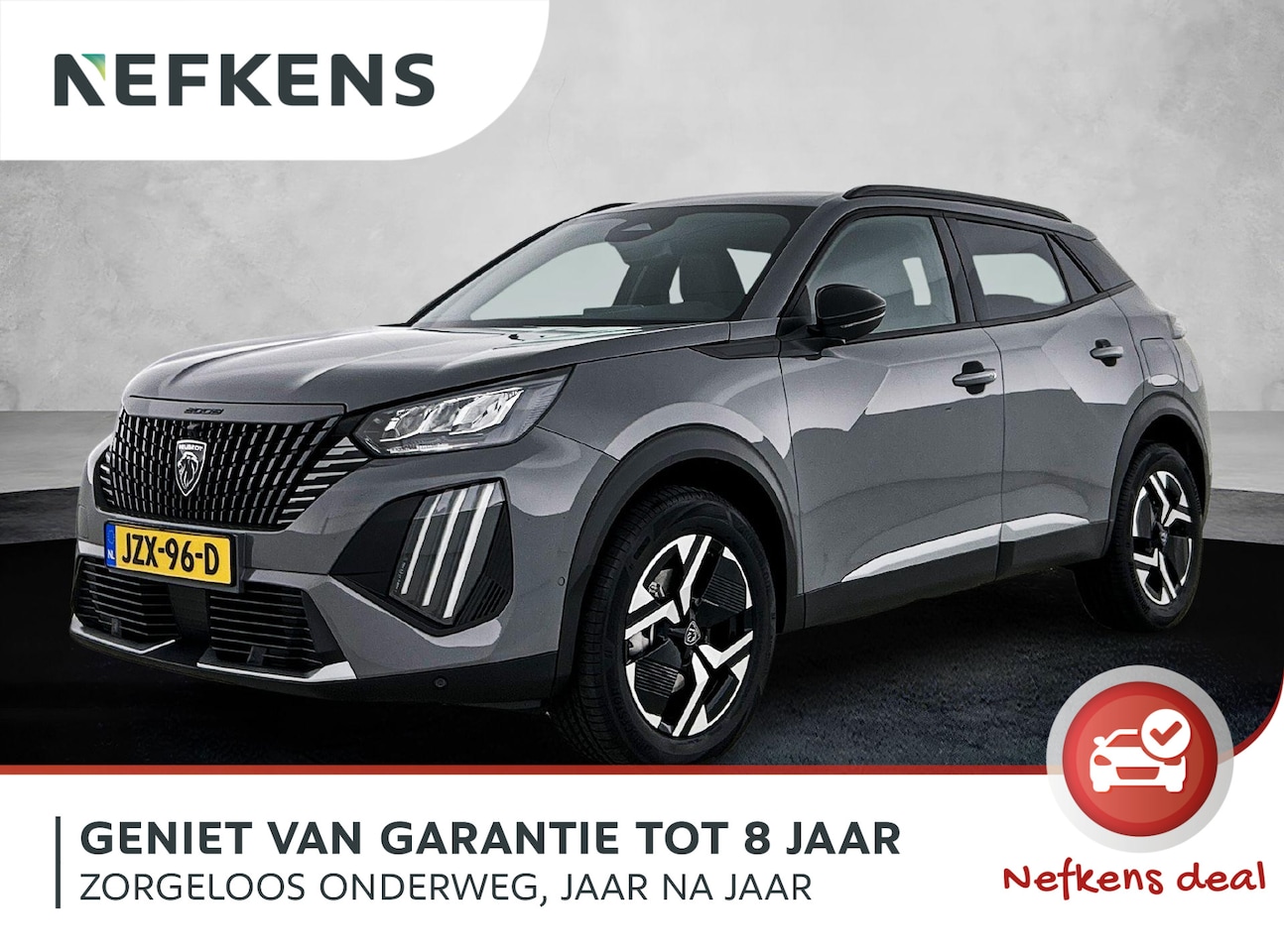 Peugeot 2008 - 1.2 Hybrid 145pk Allure Automaat | Tot 8 Jaar Garantie | Adaptieve Cruise Control | LED | - AutoWereld.nl