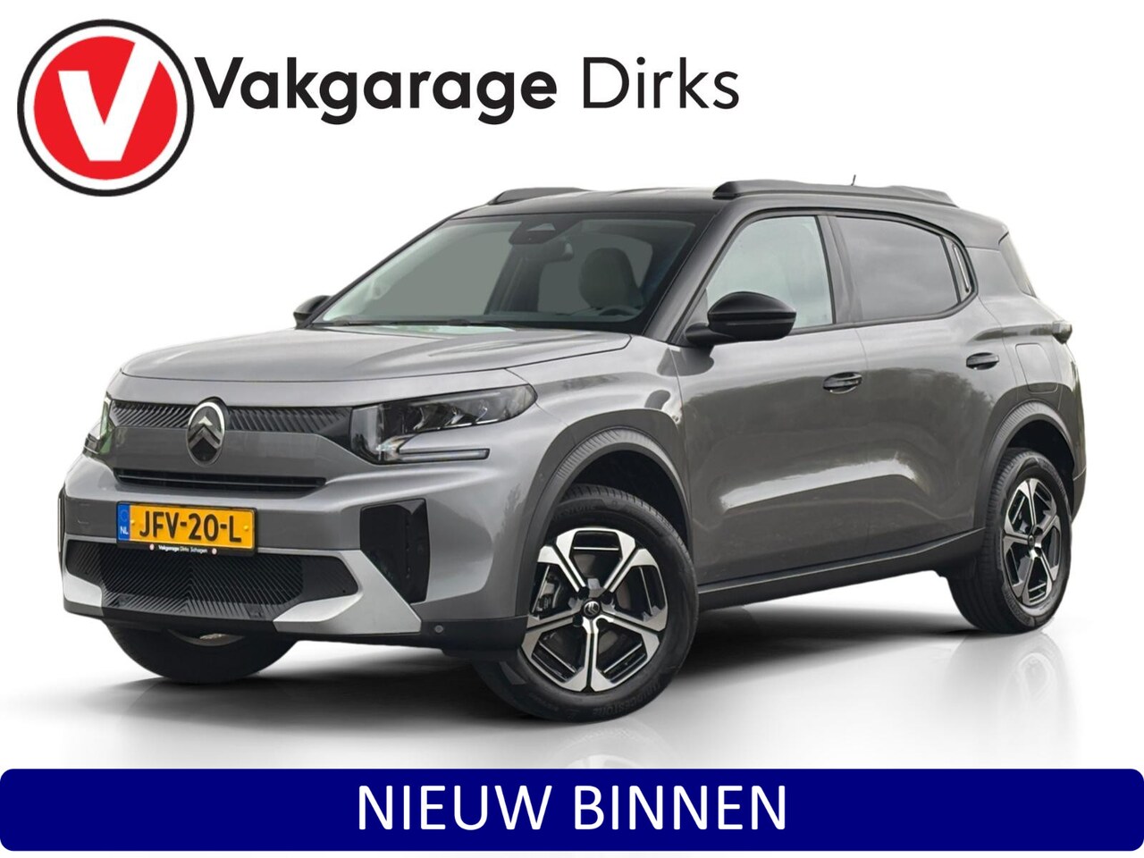 Citroën C3 Aircross - 1.2 Hybrid 145pk Max ✅ LED ✅ CarPlay ✅ Camera - AutoWereld.nl