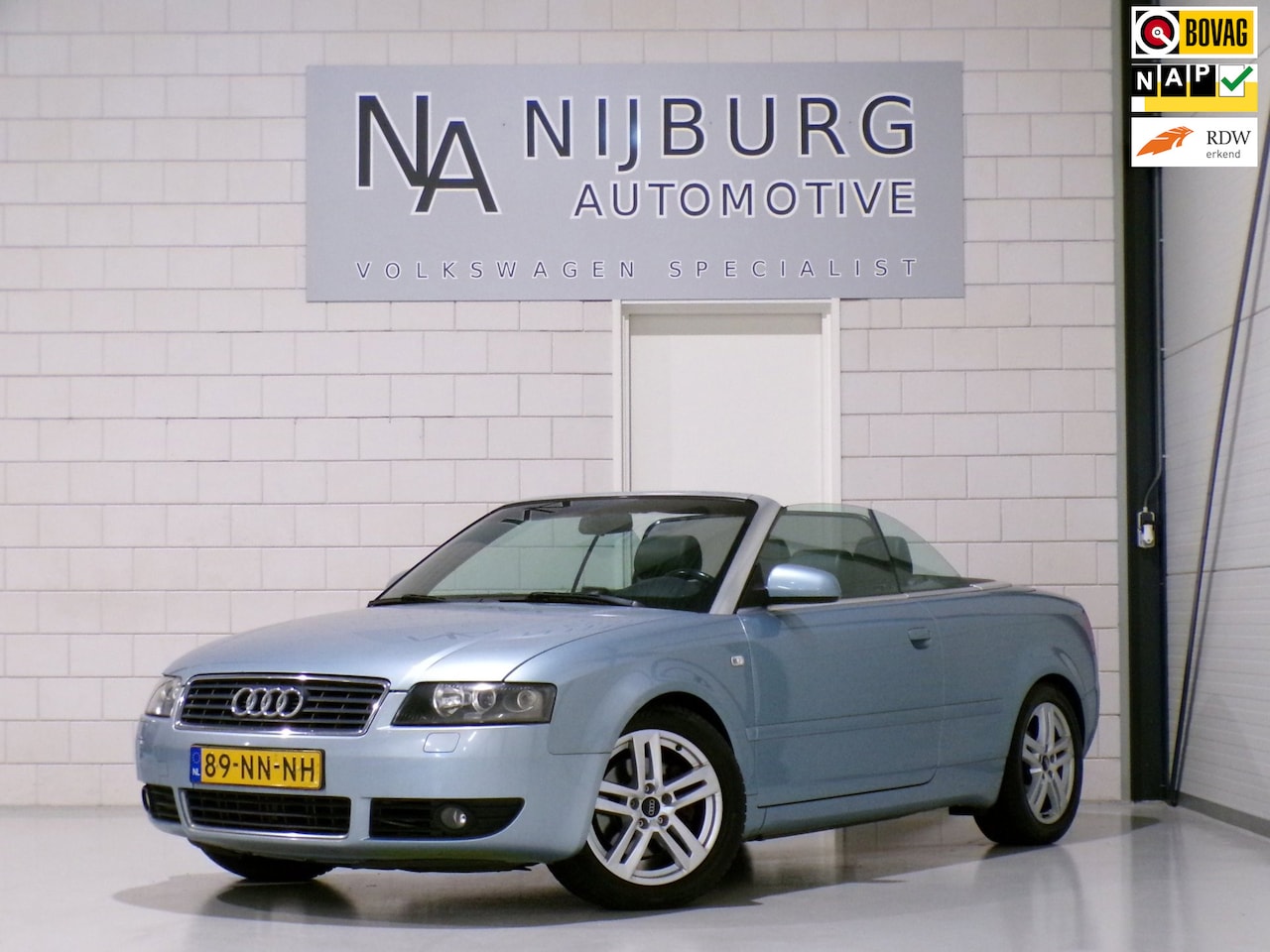 Audi A4 Cabriolet - 3.0 V6 Pro Line "Automaat" Stoelverwarming Leer Xenon Bose Cruise-control Memory-seat Nieu - AutoWereld.nl