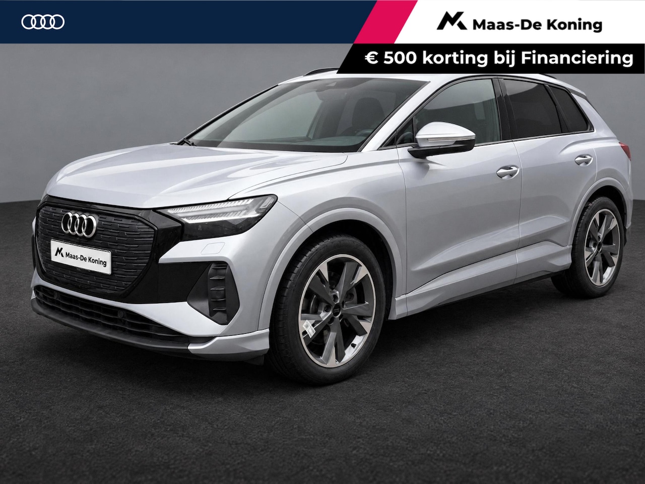 Audi Q4 e-tron - 40 Launch edition Advanced Plus 77 kWh/204pk · Camera · Matrix LED · Warmtepomp · Head-Up - AutoWereld.nl