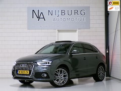 Audi Q3 - 2.0 TFSI Quattro S Line "Automaat" 2X S-Line Pano Stoelverwarming Xenon-LED 19"Velgen Navi
