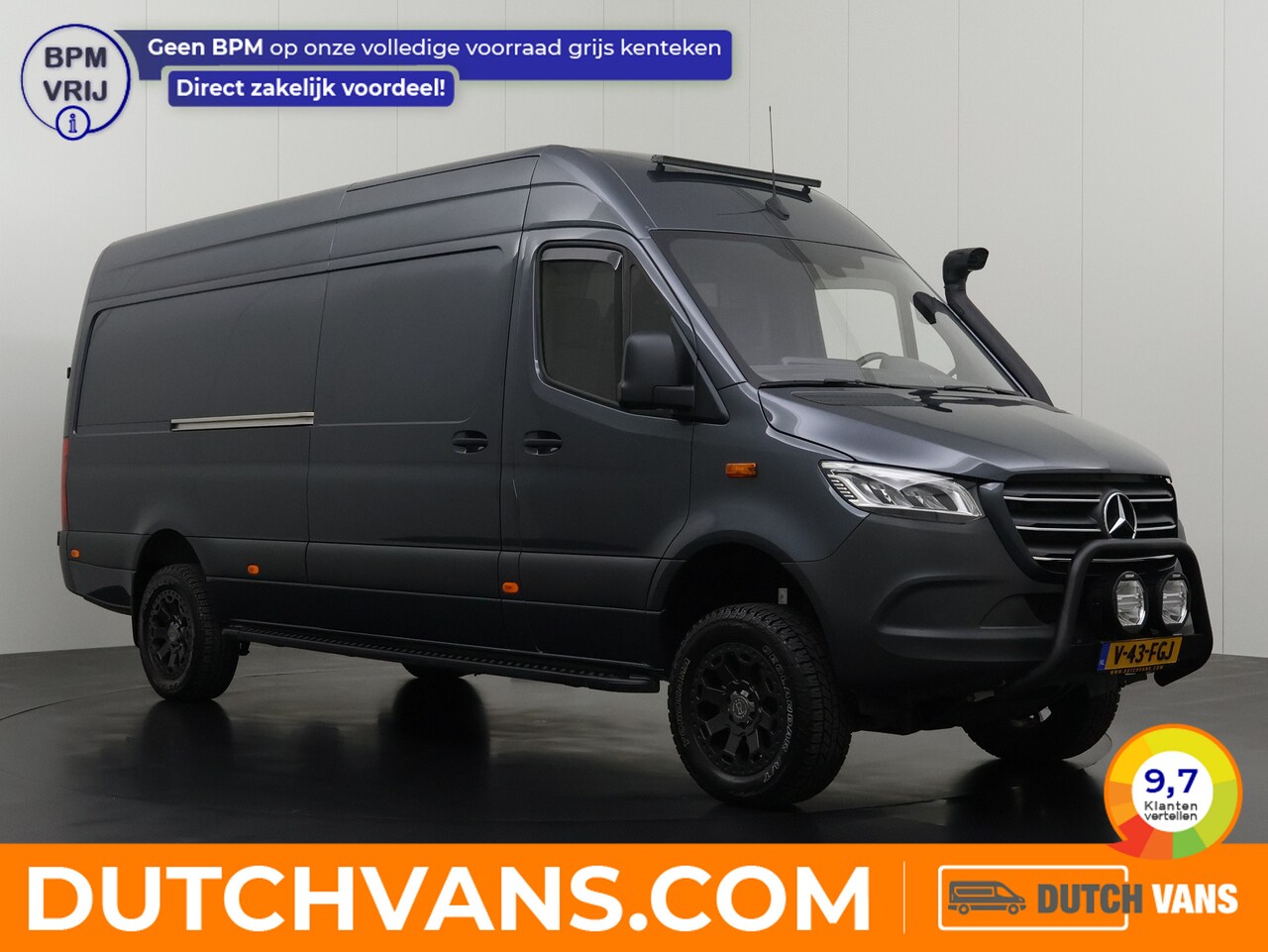 Mercedes-Benz Sprinter - 319CDI L3H2 Maxi 4x4 Xperience Edition | Navigatie | Camera | Multimedia | Airco | Cruise - AutoWereld.nl