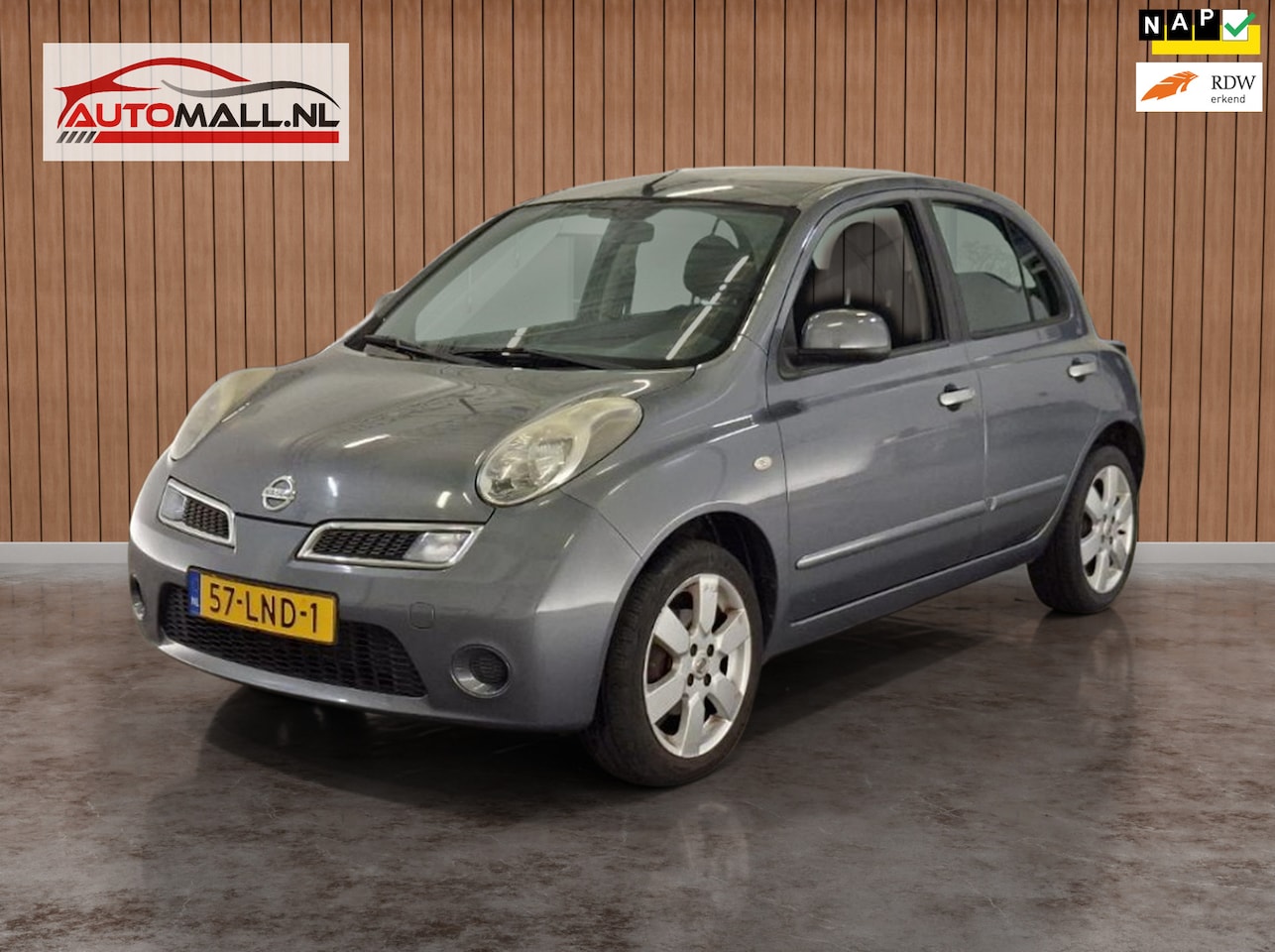 Nissan Micra - 1.2 Connect Edition NL AUTO I AUTOMAAT I NAVI I AIRCO I APK - AutoWereld.nl