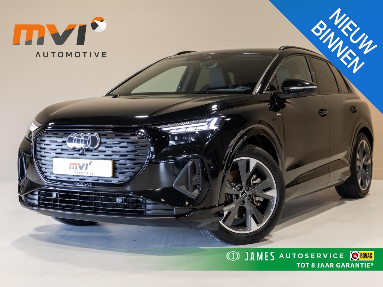 Audi Q4 e-tron - 40 S-Line Competition 77 kWh SOH 93% / 204pk / Achteruitrij camera / Ruitjesbekleding / He - AutoWereld.nl
