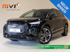 Audi Q4 e-tron - 40 S-Line Competition 77 kWh SOH 93% / 204pk / Achteruitrij camera / Ruitjesbekleding / He