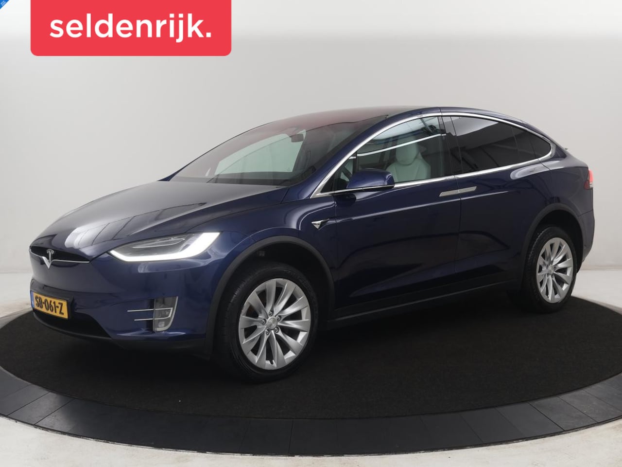 Tesla Model X - 75D Base | SOH 88,4% | Leder | Memory | Cruise Control | Stuur/stoel verwarming | Camera | - AutoWereld.nl