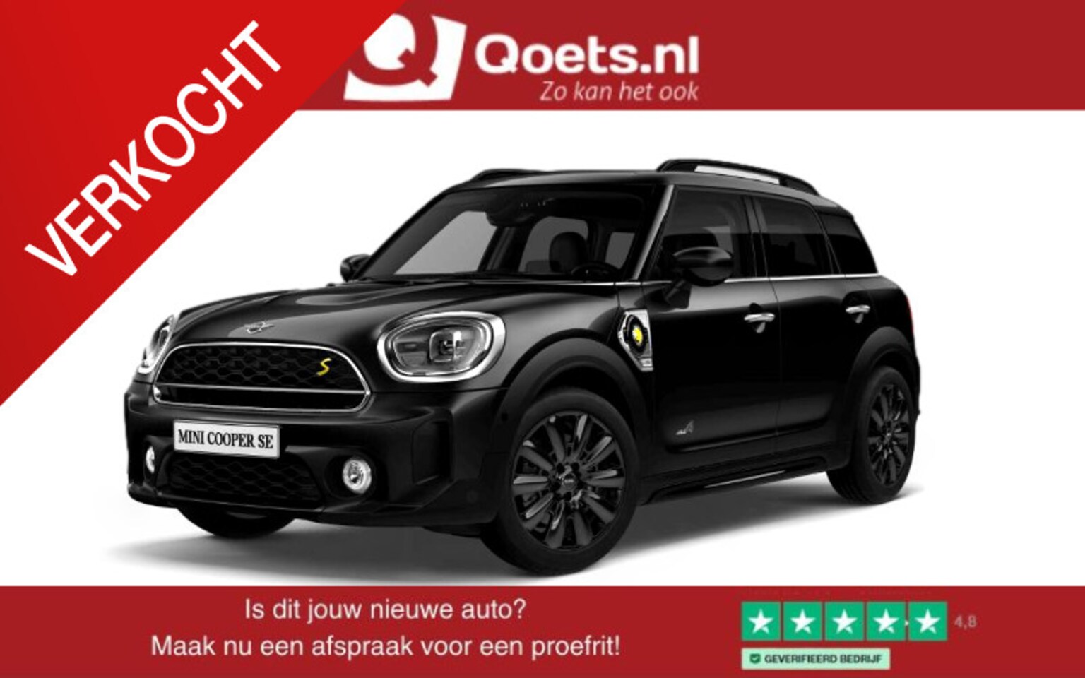 MINI Countryman - Cooper S E ALL4 Active Cruise Control - Comfort acces - Elektrisch verstelbare/verwarmde s - AutoWereld.nl