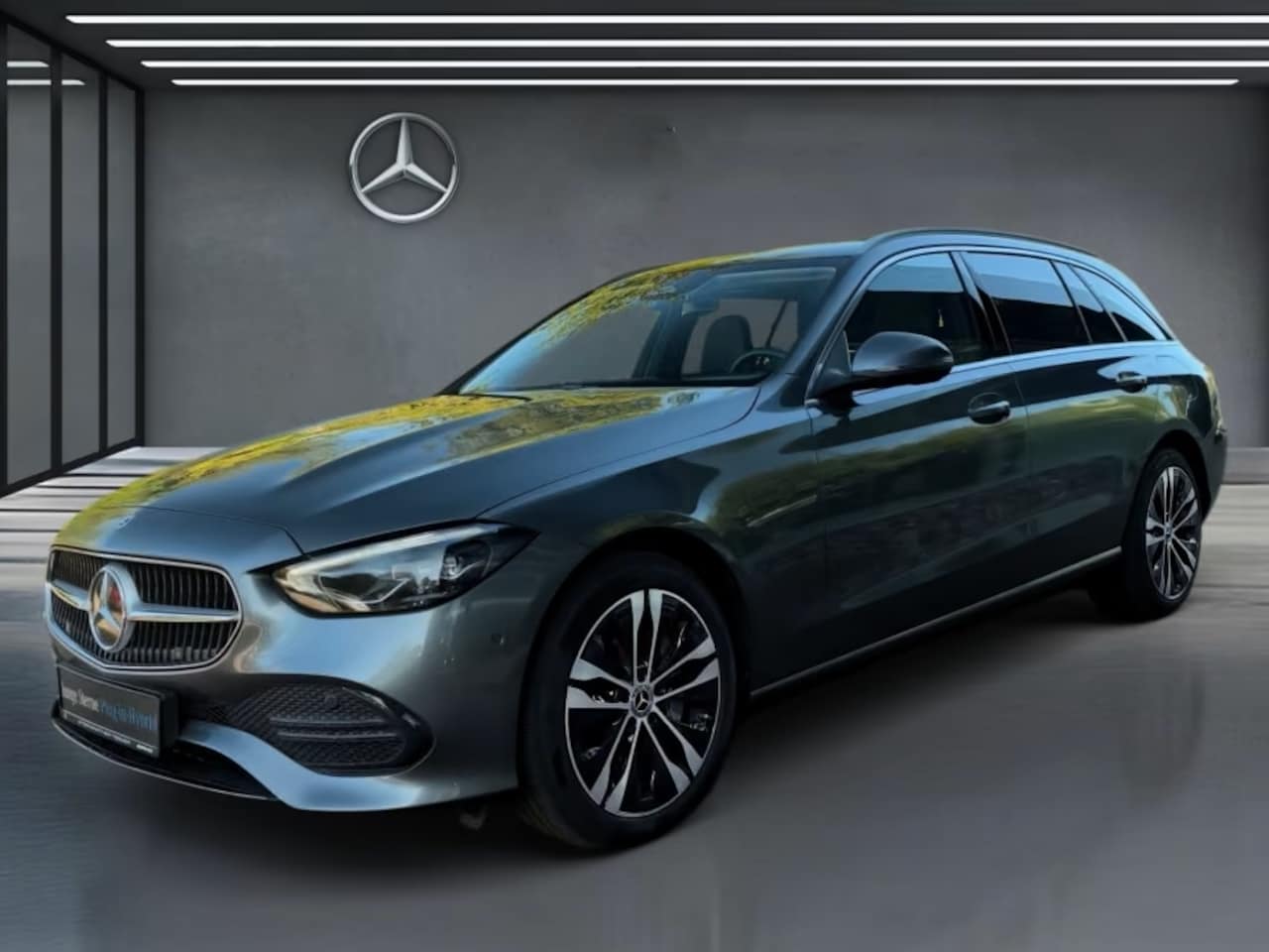 Mercedes-Benz C-klasse Estate - 300e T AVANTGARDE ** LED, PANO, TREKH, MEMORY, BURMESTER, WINTER, 18-inch LMV ** Ex MB-AG - AutoWereld.nl