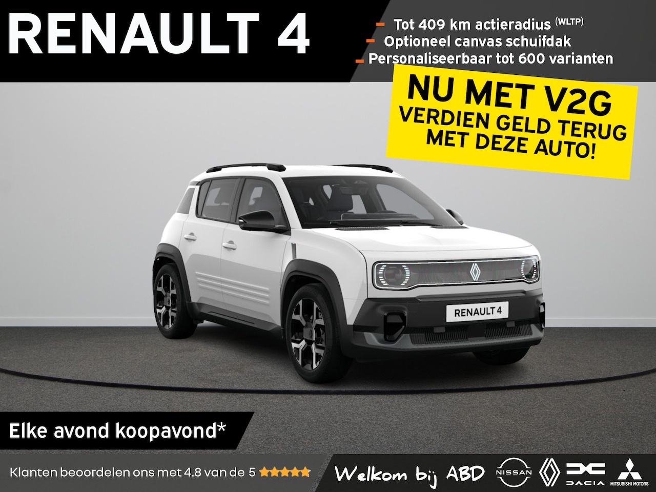 Renault 4 - Techno Comfort range | Achteruitrijcamera | Elektronisch geregelde airconditioning | Full - AutoWereld.nl